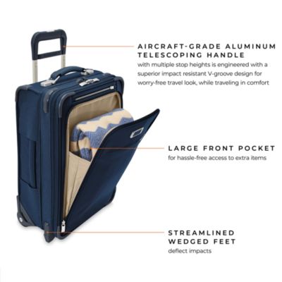 Baseline Essential 2 Wheel Carry On Suitcase