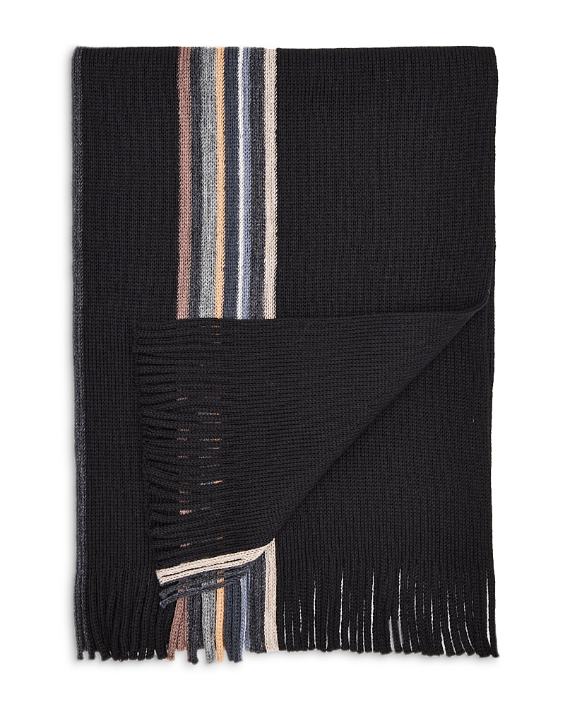 The Men's Store At Bloomingdale's Asymmetric Stripe Scarf - Exclusive In Bristol