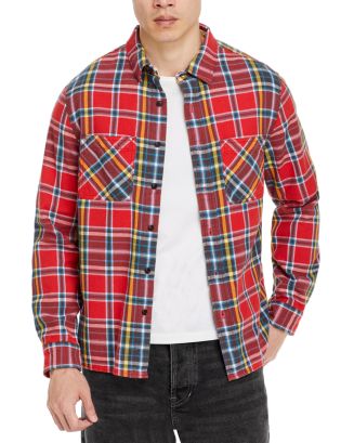 Alex Mill Chore Button Front Flannel Shirt | Bloomingdale's
