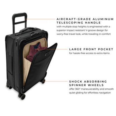 Baseline Essential Carry On Spinner Suitcase