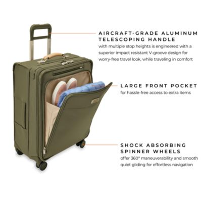 Baseline Medium Expandable Spinner Suitcase