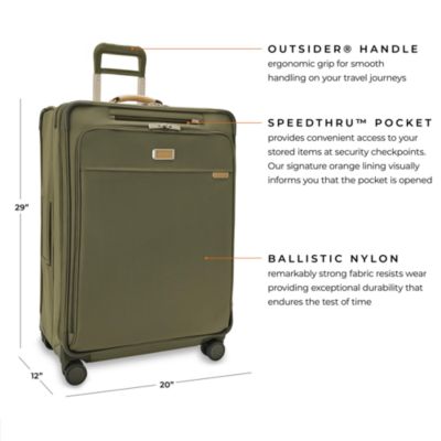 Baseline Large Expandable Spinner Suitcase