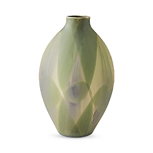 Shop Global Views Helios Washed Green Small Vase