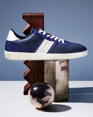 Men's Achille Lace Up Leather Sneakers 
