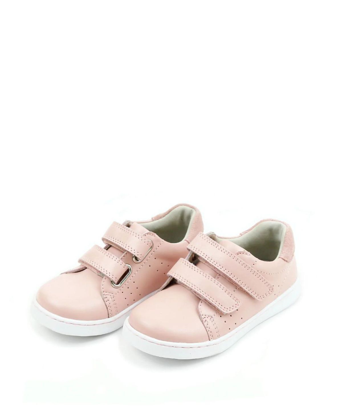 L'Amour Shoes Kenzie Double Hook-and-Loop Sneaker - Little Kid