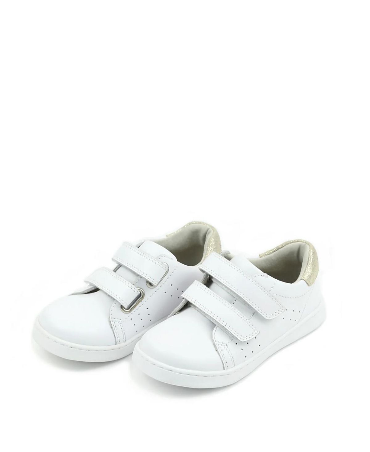L'Amour Shoes Kenzie Double Hook-and-Loop Sneaker - Little Kid