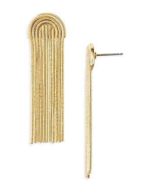 Aqua Fringe Earrings - 100% Exclusive In Gold