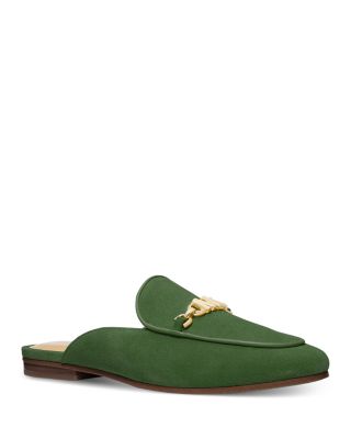 Michael kors deals slippers womens green