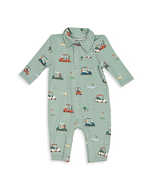 Angel Dear Unisex Long Sleeve Coverall - Baby In Green