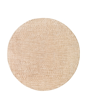 Shop Surya Masterpiece Mpc-2302 Round Area Rug, 5'3 X 5'3 In Taupe/brown