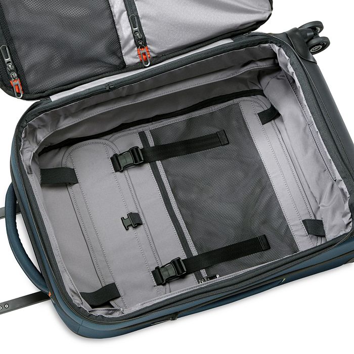 Shop Briggs & Riley Zdx 22 Carry-on Expandable Spinner Suitcase In Blue