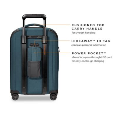 ZDX 22" Carry-on Expandable Spinner Suitcase