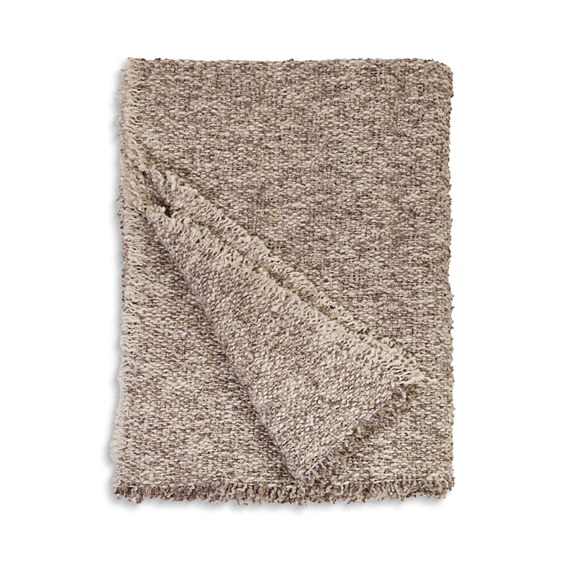 Pom Pom At Home Brentwood Throw Blanket In Pebble