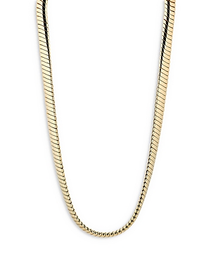 Shop Nadri Omega Link Chain Necklace, 16-18 In Gold