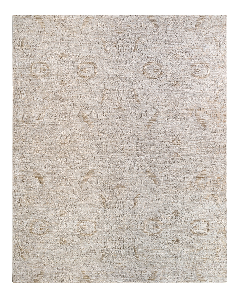 Surya Masterpiece High-low Mpc-2316 2' X 2'11" Area Rug In Brown/taupe