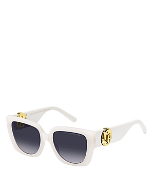 MARC JACOBS SQUARE SUNGLASSES, 54MM