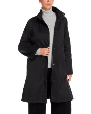 Eileen Fisher Stand Collar Coat Exclusive Bloomingdale s