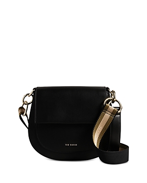 Ted Baker Ciarraa Genuine Leather Gold Metallic Multi Zipper Crossbody Purse  Bag Size One Size - $34 - From Galore