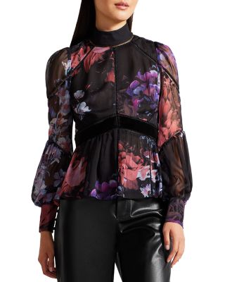 Ted Baker - Neeveh Ladder Trim Top