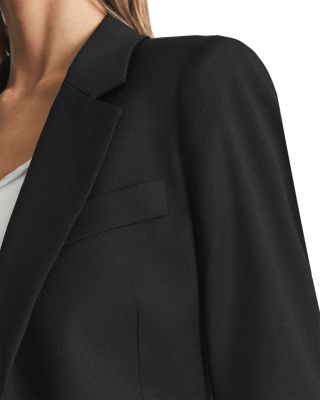 Petite Haisley Single Breasted Blazer