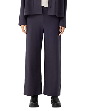 Eileen Fisher Wool Wide Ankle Pants