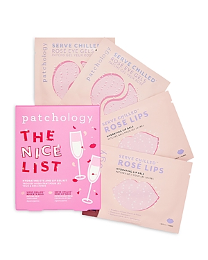 Patchology The Nice List Rose Eye & Lip Gel Sampler Kit ($16 Value)