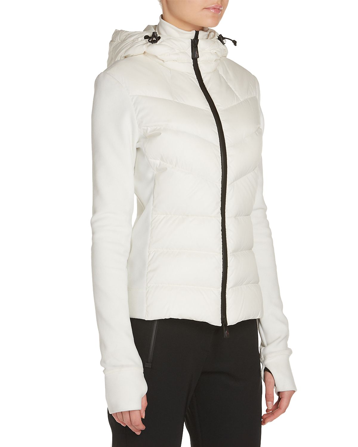 Moncler Padded Wool Puffer Cardigan