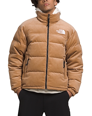 Shop The North Face 1992 Reversible Nuptse Jacket In Almond Butter/tnf Black