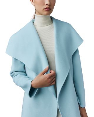 Mai Lightweight Wrap Wool Coat