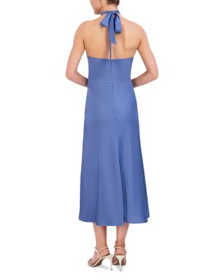 BCBGMAXAZRIA Halter Cocktail Dress | Bloomingdale's