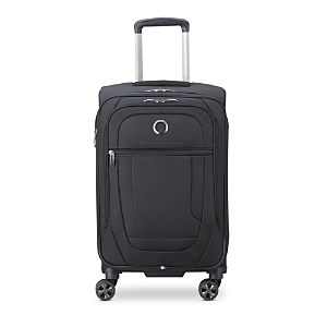 Delsey Paris Delsey Helium Dlx 22 Spinner Carry On Suitcase In Black