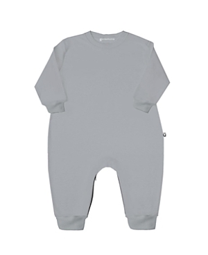 Gunamuna Unisex Daywear Fleece Jumpsuit - Baby In Medium Grey