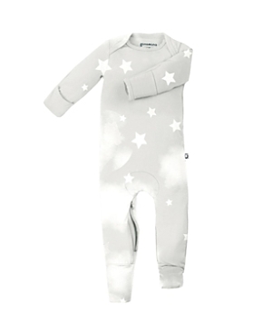 Gunamuna Unisex Romper Footie Convertible Pajama - Baby In Moon & Stars