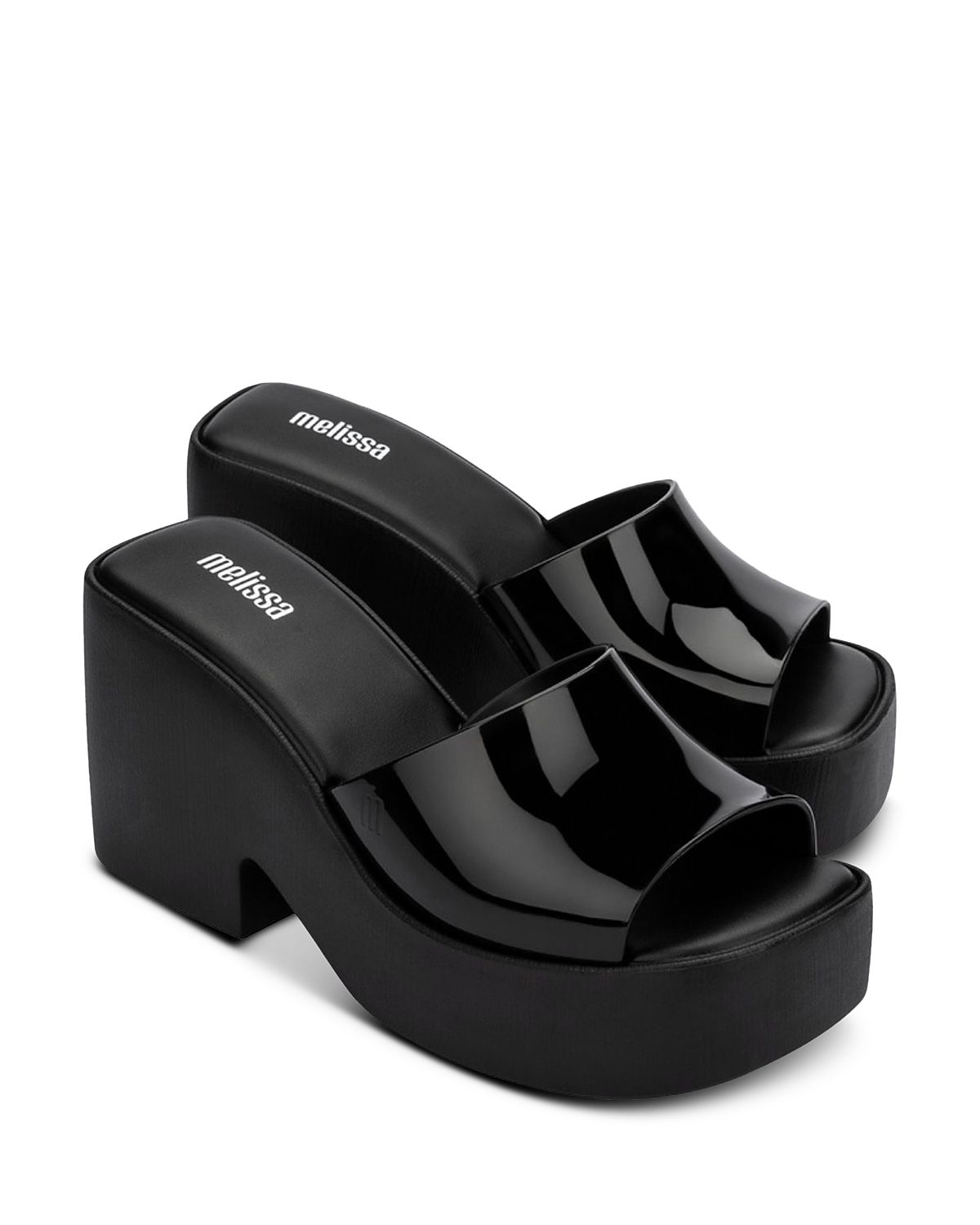Melissa Women's Posh Ad Slip On Platform High Heel Sandals
