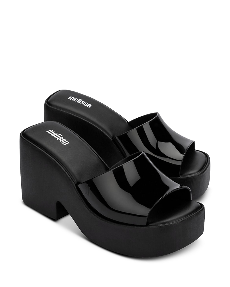Melissa Women's Posh Ad Slip On Platform High Heel Sandals