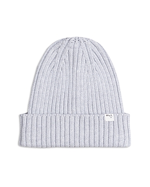 Miles The Label Unisex Knitted Beanie - Baby In Med Heather Grey