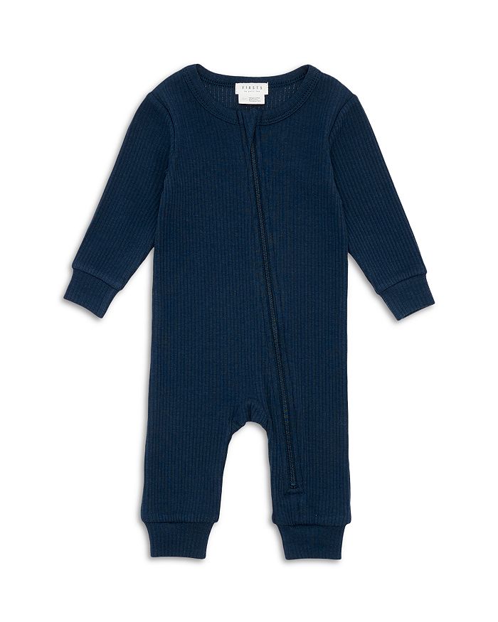 Firsts By Petit Lem Convertible Sleeper Knit- Dark Green with Golf Cart and Dog main image 1