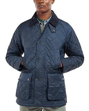 Shop Barbour Ashby Quilted Coat In Navy