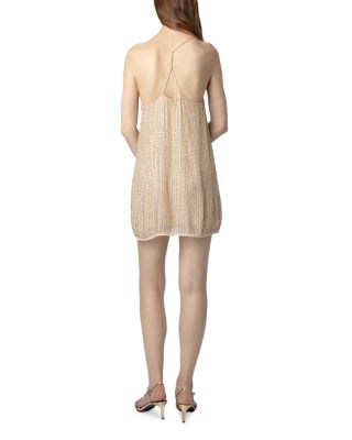 Caro Mousseline Embroidered Slip Dress