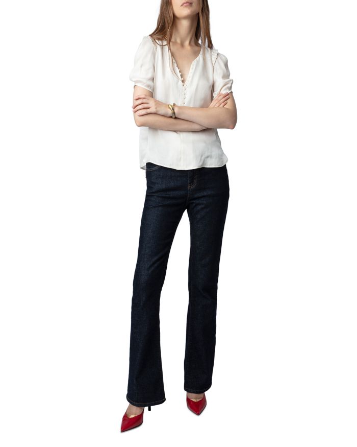 Twity Satin Blouse