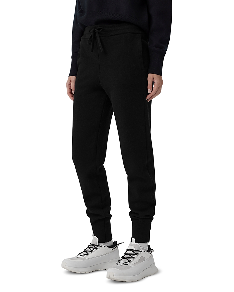 Canada Goose Holton Wool Jogger Pants In Black