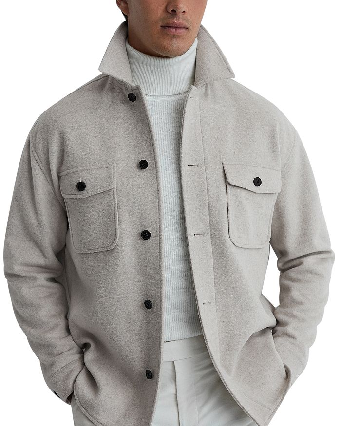 REISS Liam Shirt Jacket | Bloomingdale's