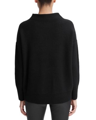 Boiled Cashmere Funnel Neck Sweater