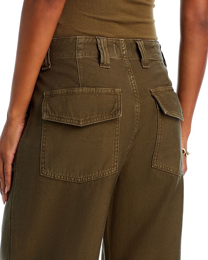 Shop Citizens Of Humanity Paloma Utility Trousers In Tea Leaf