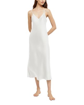 Silk Long V Neck Nite