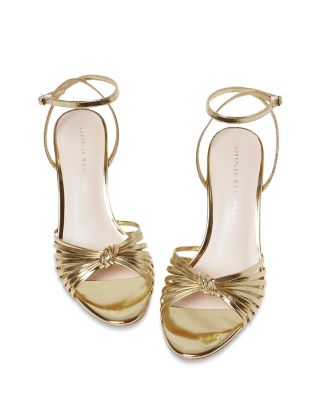Women's Ada Ankle Strap Embellished High Heel Sandals