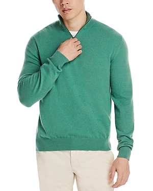 massimo alba cashmere half zip sweater