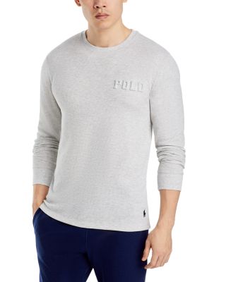 Polo Ralph Lauren Waffle Knit Long Sleeve Pajama Shirt