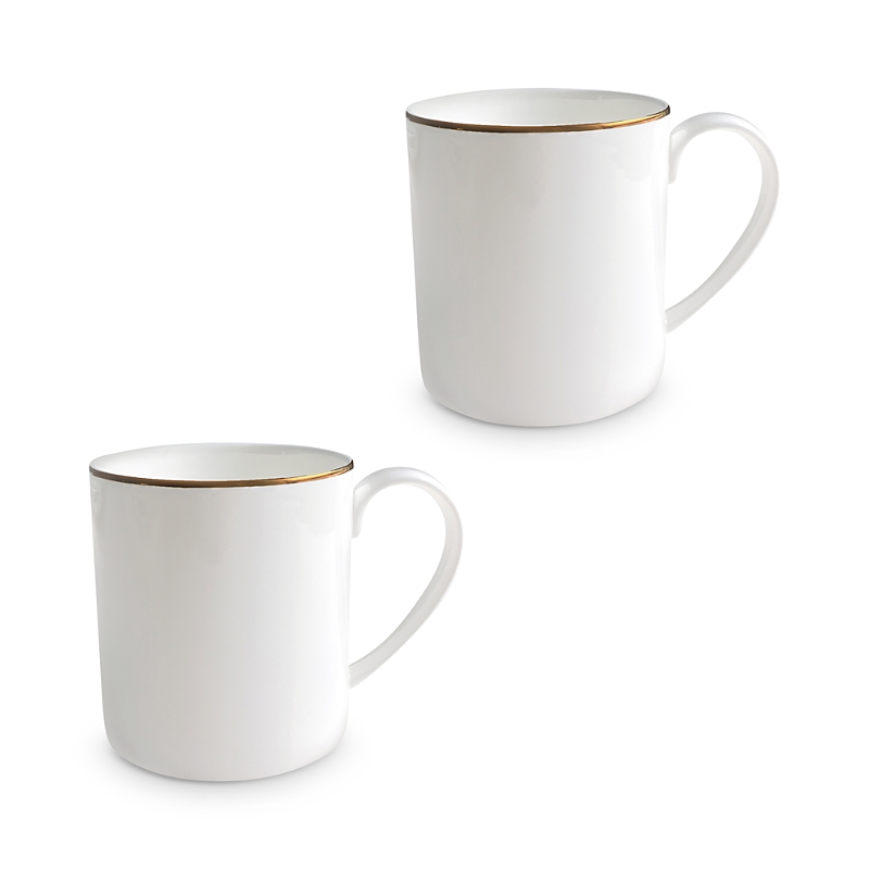 Twig New York Alex Gold Mug, Set Of 2 In Gold