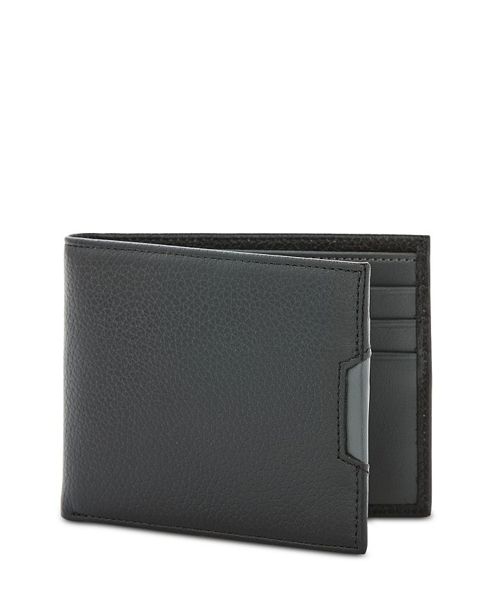 The Men's Store at Bloomingdale's Pebble Bifold Leather Wallet ...